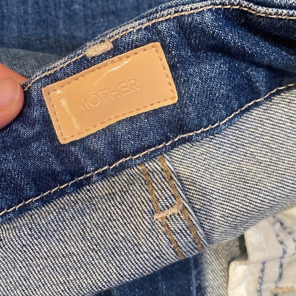 Mother Denim / The Looker Where Is My Mind Blue Mid Rise Skinny Jeans Size 27 - Picture 5 of 7
